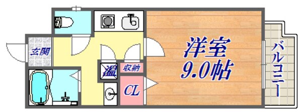 アポロンKOWAの物件間取画像